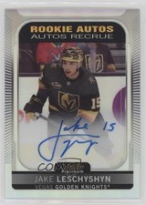 2021-22 O-Pee-Chee Platinum Rookie Auto Rainbow Jake Leschyshyn #R-JL Auto 0p1z