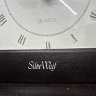 Silve Waif Little Puff Quartz Analog Desk Clock Clown Roman Numerals Brown — photo 4