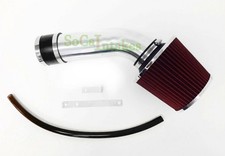 Black 1pc Red Air Intake Kit Filter System For 2004-2008 Acura Tl 3.2l V6