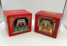Anheuser Busch A & Eagle Series Stein 1993, 1994 A&Eagle Limited Edition PAIR