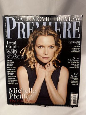 Premiere Magazine September 1999 Michelle Pfeiffer, Tom Cruise, Gwyneth Paltrow