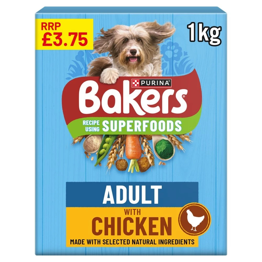 Bakers Dental Delicious Chicken Dog Chews (Pack of 6)