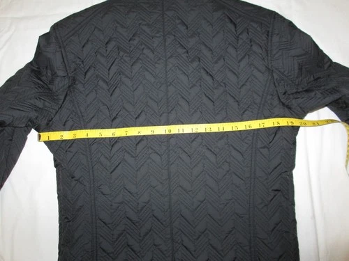 VERSACE COLLECTION MEN'S QUILTED BLACK MOTO JACKET image 23