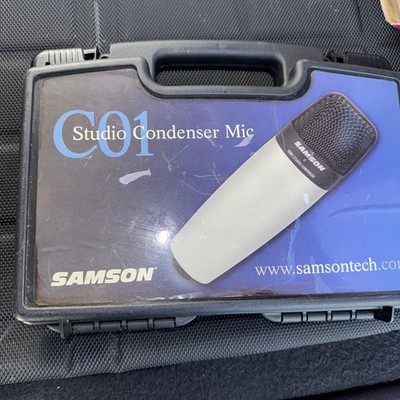 SAMSON C01 STUDIO CONDENSER MICROPHONE WITH CASE