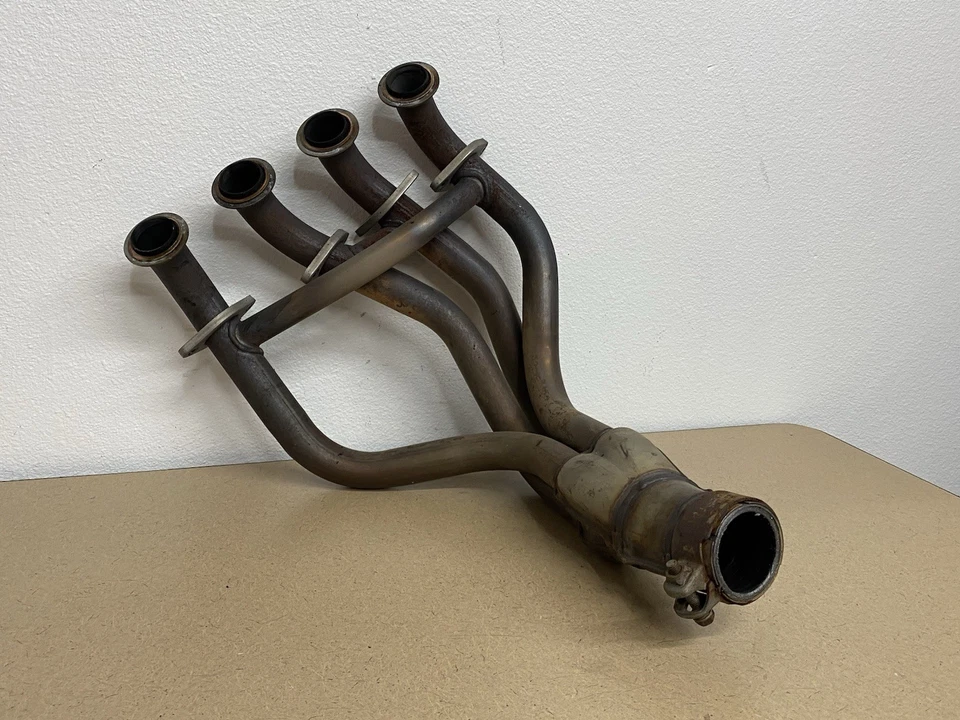 00-01 2000 - 2001 KAWASAKI ZX9 ZX9R ZX900E COLECTOR DE ESCAPE TUBOS CABEZAL Foto 2 de 4