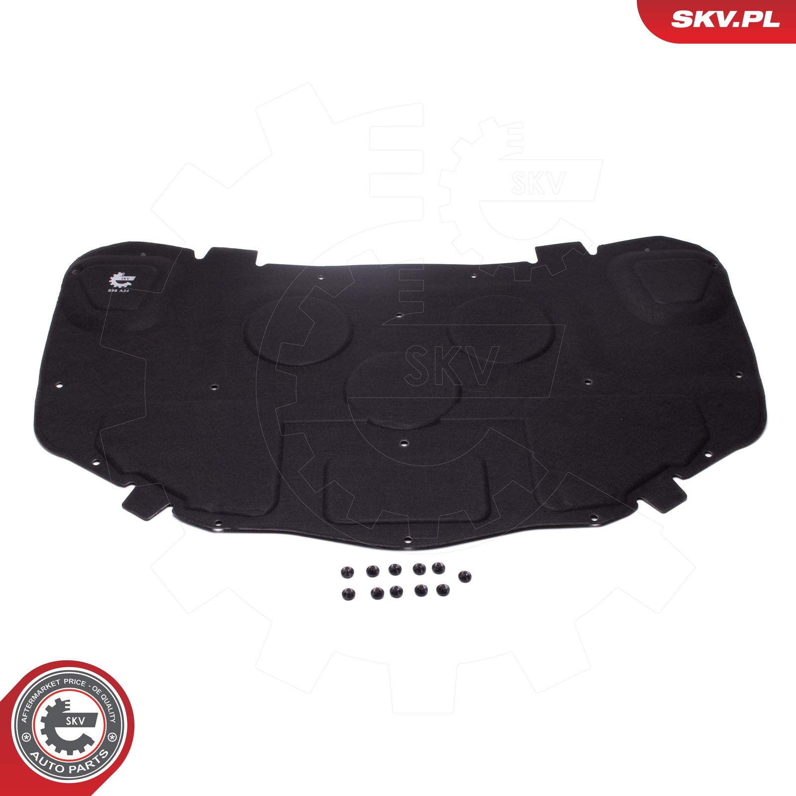 Für ESEN SKV 97SKV899 soundproofing of the bonnet MERCEDES GLK-class