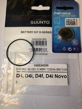 Suunto Battery Kit for D4 / D4i / D4F / D4i Novo Battery O-Ring