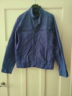 Original Calvin Klein Jeans  Herren leichte Sommerjacke Farbe Blau Größe XL