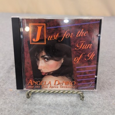 Angela DeNiro Just for the Fun of It Ron Aprea Orchestra Jazz CD 1996