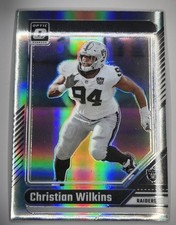 2024 Panini Donruss Optic - Christian Wilkins #104 Holo Prizm