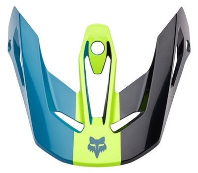 Fox Racing V3 RS Optical Helmet Visor/Peak Maui Blue