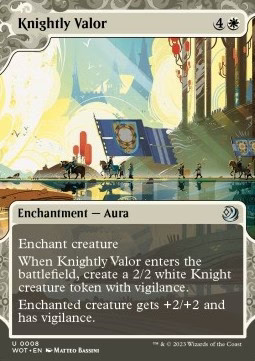 Magic/MTG Ritterehre WOT-8 Uncommon Deutsch Neu Foil