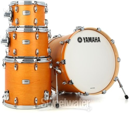 Yamaha Tour Custom 4-piece Shell Pack 20" Kick - Caramel Satin - Picture 3 of 10
