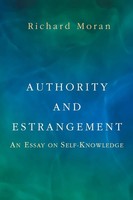Authority And Estrangement An Essay On Self-Knowledge Richard Moran Taschenbuch