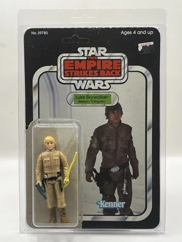 Luke Skywalker (Bespin) Vintage Kenner Star Wars COMPLETE 031 ESB Cardback/ Case
