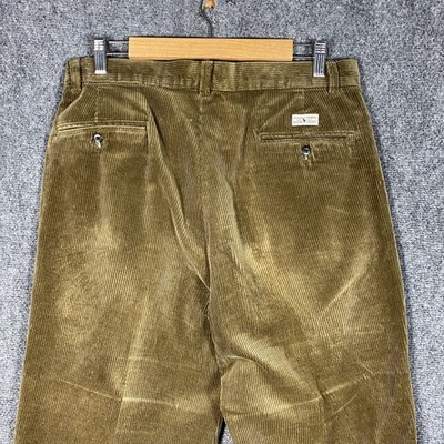 Vintage Polo Ralph Lauren Corduroy Pants Mens 33x32 in Brown