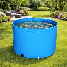 FISH AQUARIUM ROND KOI TURTEL POND TANK 113L TO 904L FOUNTAIN WATER FEATURES