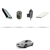 Hoffcar Wartungskit - 4 Filter FüR Honda Accord Coupe Vii 3.0 V6 147Kw Ab 199
