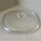 Pyrex DC 1 1/2 C Replacement Clear Glass Oval 8.5" x 11" Lid 4