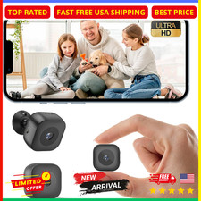 Indoor WiFi Camera 1080p   Motion Detection microSD Recording Plug-In