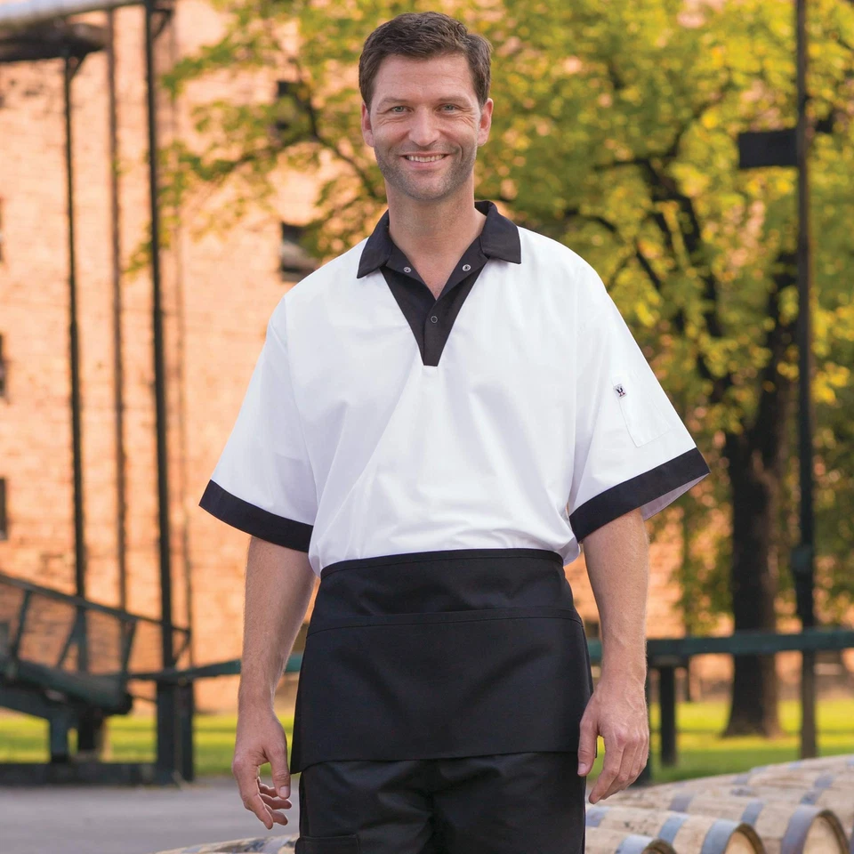 Uncommon Threads Unisex Waist Apron 3 Section Pocket, Royal, One Size - Image 4 of 4