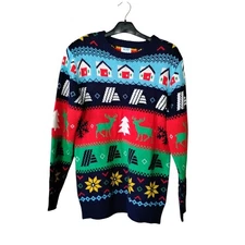 Aldi Gear Festive Holiday Sweater Size S
