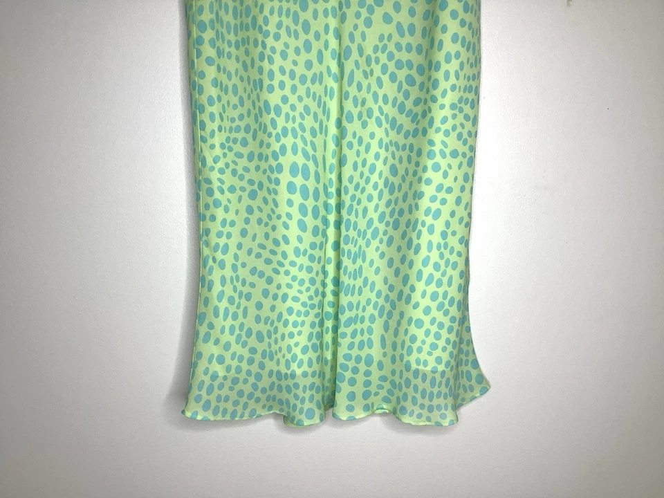 Falda midi vintage Y2K Koret colorida a lunares talla 14 Foto 2 de 4