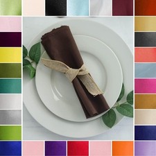 25 Premium Polyester 20x20" Wedding NAPKINS Party Table Linens Decorations