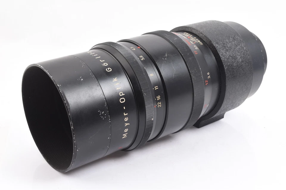 Pentacon 6 Mount Meyer Optik Gorlitz Telemegor 300mm f/4.5 Telephoto Lens Kiev - Image 2 of 4