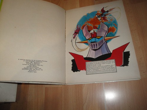 MAZINGER Z NUMERO 1 EL NACIMIENTO DE UN ROBOT MILAGROSO COMIC MANGA DEL AÑO 1978 - 第 2/3 張圖片