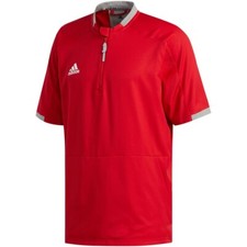 Adidas Fielder's Choice 2.0 Cage Jacket Men's Baseball Shirt RED Size XS
