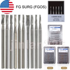 Dental Carbide Bur Round Diamond Bur Long Round Ball Surgical High Speed FG
