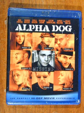ALPHA DOG 2006 BLU RAY BRAND NEW SEALED CRIME DRAMA THRILLER HIRSCH/ TIMBERLAKE