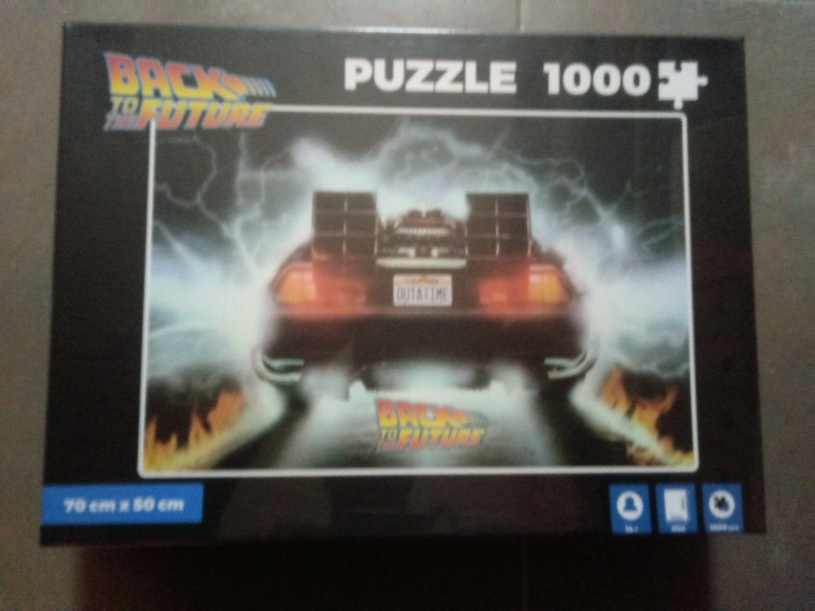PUZZLE DE LOREAN PELICULA REGRESO AL FUTURO 1000 PIEZAS JIGSAW . NUEVO EN CAJA