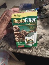 Tetrafauna Repto Filter Medium Disposable Filter Cartridges 3pack AQ-25845/16
