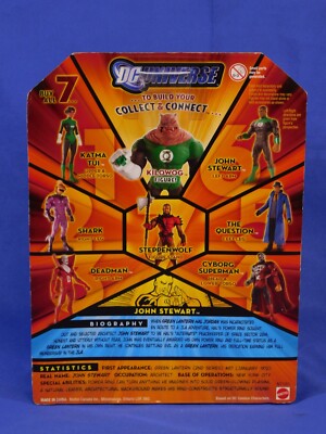 DC UNIVERSE CLASSICS JOHN STEWART IN SHARK PACKAGE KILOWOG BAF