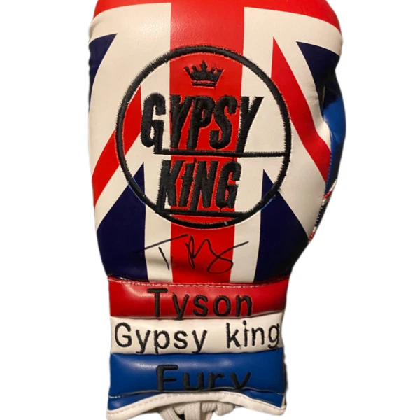 Exclusive Tyson Fury Signed Branded Boxing Glove eBay