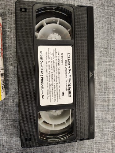 Lassie Dog Training System Basic Obedience Commands Vol. 1 VHS Tape *Open - Picture 6 of 9