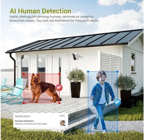 1080p Wi-Fi Security Camera, Indoor/Outdoor Surveillance Bullet Camera - Picture 7 of 13