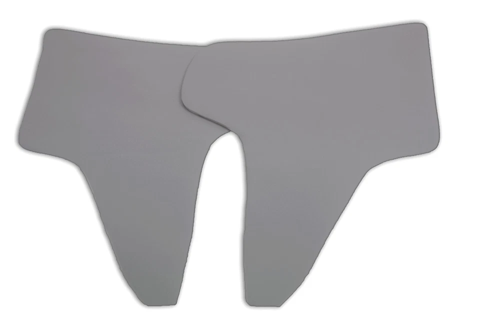 Карты вставки дверной панели синтетическая кожа для Toyota Corolla 09-13 серые - Изображение 4 из 4