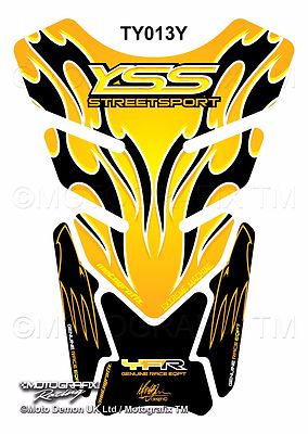 Yamaha XJ600 XJ900 Diversion Motorcycle Tank Pad Motografix 3D Gel Protector