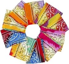 Hot Trendy Tie Dye Unisex One Size Bandana Multicolor Pride Cosplay Colorful Fes
