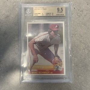 1984 DONRUSS #183 MIKE SCHMIDT BGS 9.5 GEM MINT Pop 32