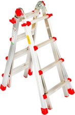 Scala Alluminio Multiuso Gr.6+6 Mt.6,30 21316