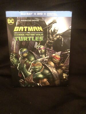 NEW Batman vs. Teenage Mutant Ninja Turtles (Blu-ray, DVD, Digital 2019)