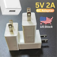 US Plug 5V 1A USB Port Wall Charger 5 Volt 1 Amp AC-DC Power Adapter Converter