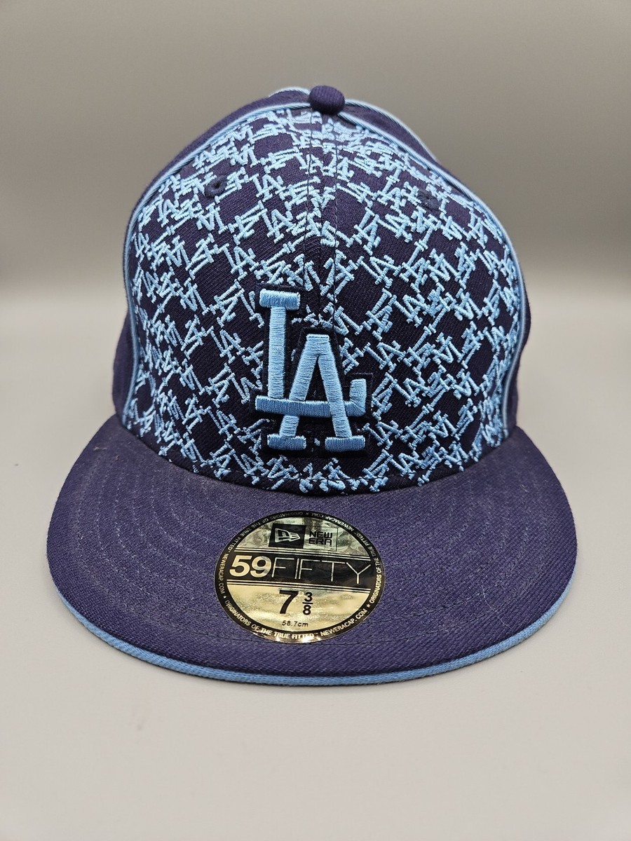 Los Angeles Dodgers 59FIFTY キャップ 7 3/8 LA Dodgers New Era 59Fifty 7 3/8 Fitted Hat Logo Splash Baby