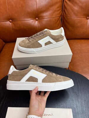 Santoni Casual sneakers Flat men's shoes