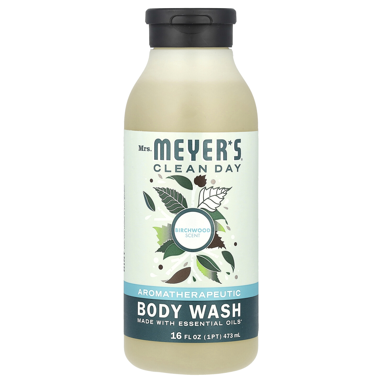 Ароматерапевтический гель для душа, березовая древесина, 16 жидких унций (473 мл)