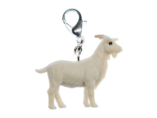 Ziege Charm Miniblings Anhänger Zipper Pull Anhänger Bettelanhänger Zicklein Hof - Bild 2 von 5